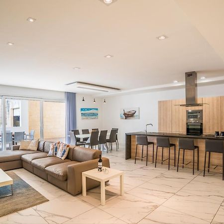 The Sea-Bank Villa Apartments Marsaskala Exteriér fotografie