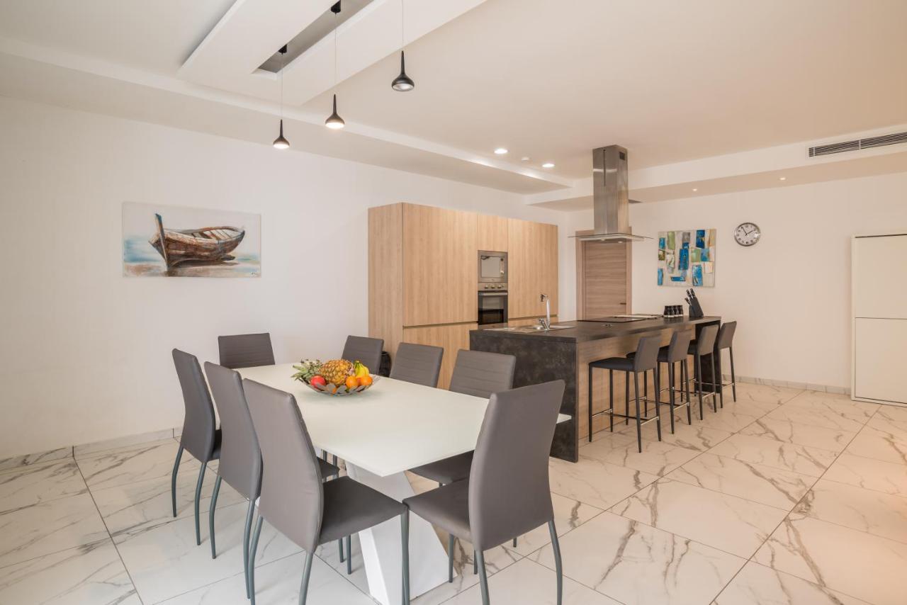 The Sea-Bank Villa Apartments Marsaskala Exteriér fotografie