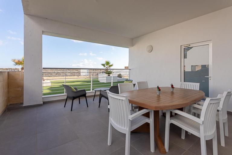 The Sea-Bank Villa Apartments Marsaskala Exteriér fotografie