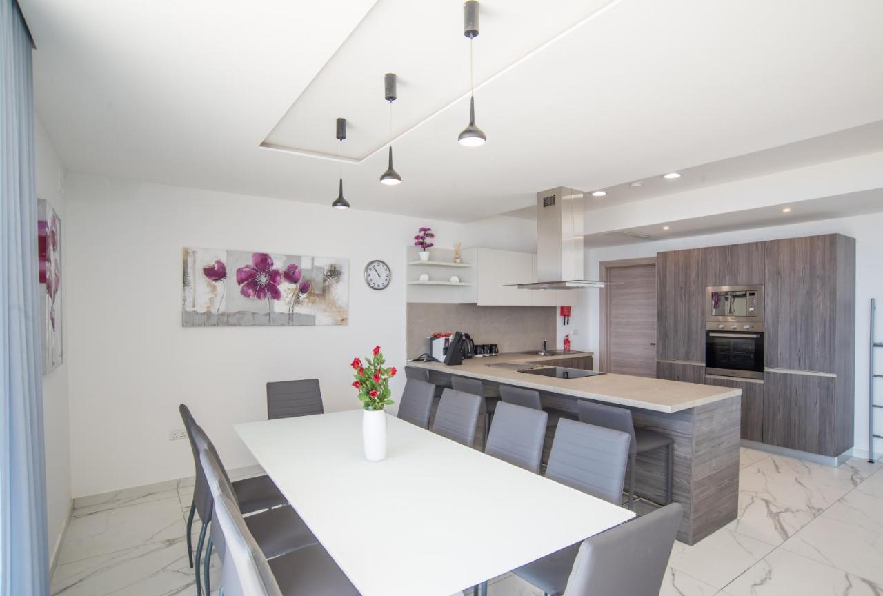 The Sea-Bank Villa Apartments Marsaskala Exteriér fotografie